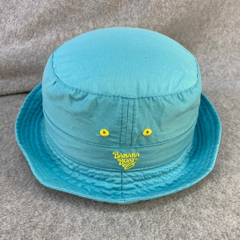 Banana Boat Logo Kids Turquoise Banana Boat Bucket Hat Sun Protection 4X-6X